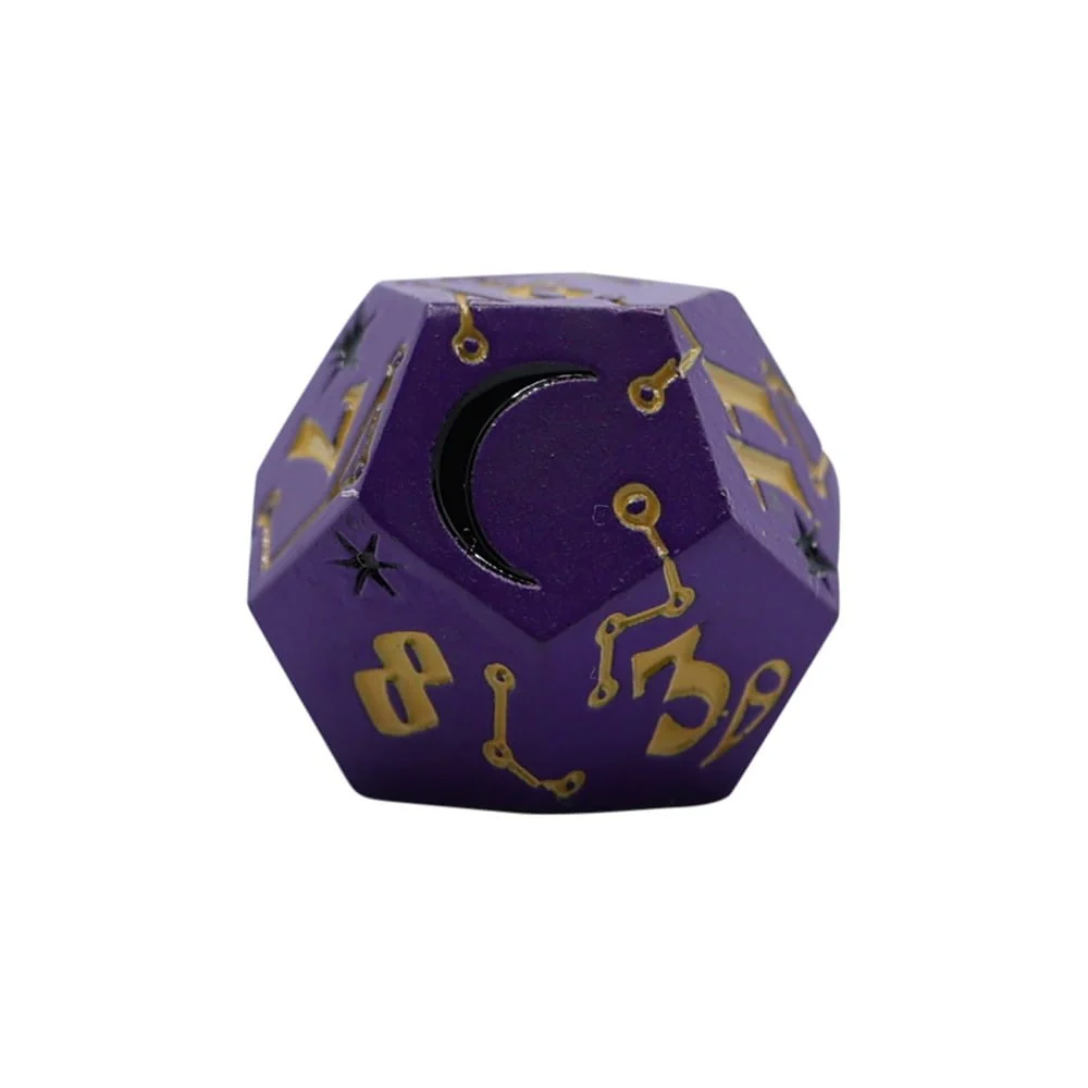 LPG Dice: Mage RPG Set - Purple/Gold (Pre-Order) - Image 4