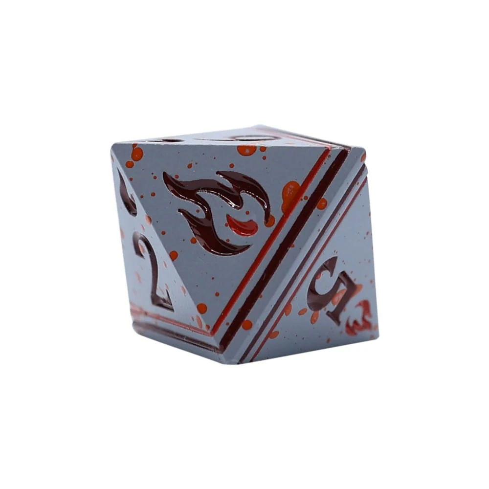 LPG Dice: Warrior RPG Set - Bloodied Metal (Pre-Order) - Image 7