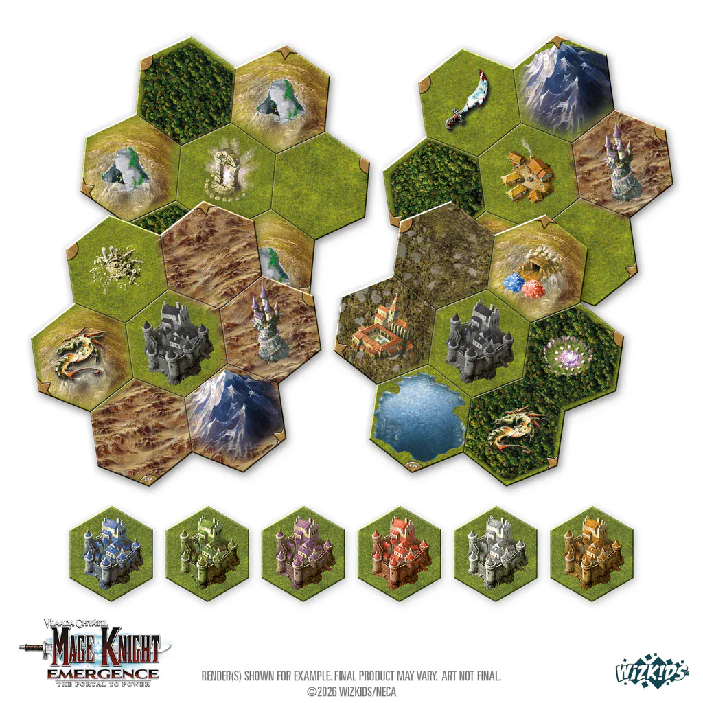 Mage Knight: Emergence - The Portal to Power Miniature Game (Pre-Order) - Image 2