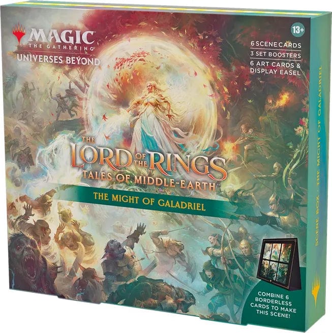Magic: The Gathering - The Lord of the Rings: Tales of Middle-earth Scene Box The Might of Galadriel