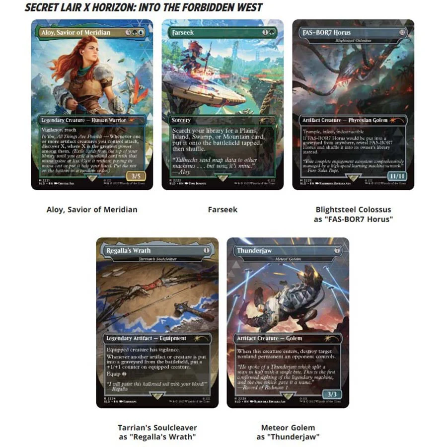 Magic the Gathering: Secret Lair Drop: Horizon: Into the Forbidden West (Non-Foil)