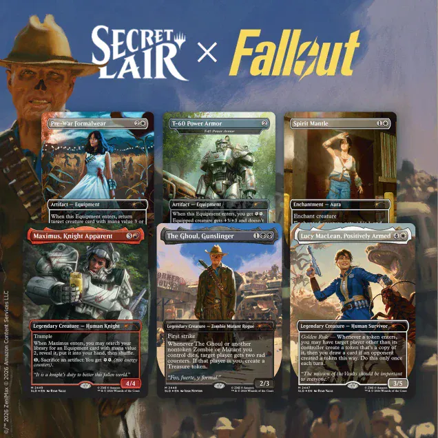 Magic The Gathering: Secret Lair X Fallout: Beyond Vault 33 [Non-Foil]