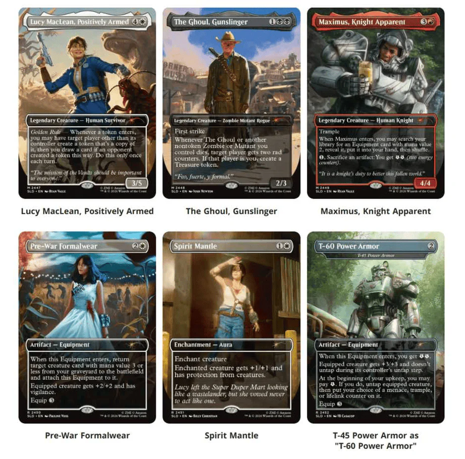 Magic The Gathering: Secret Lair X Fallout: Beyond Vault 33 [Non-Foil] - Image 2