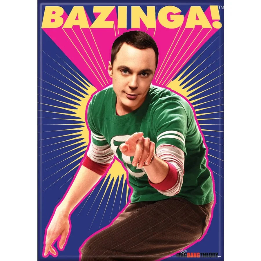 Magnet: Bazinga with Sheldon