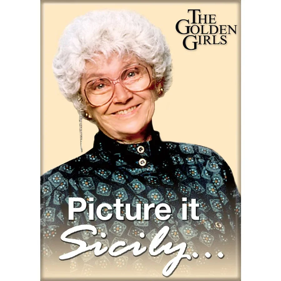Magnet: Golden Girls Picture Sicily