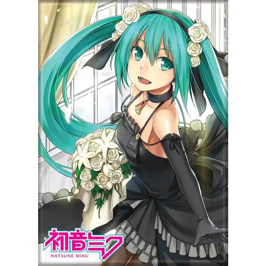 Magnet: Hatsune Miku Black Dress