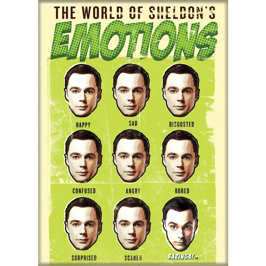 Magnet: BBT World of Sheldon's Emotions