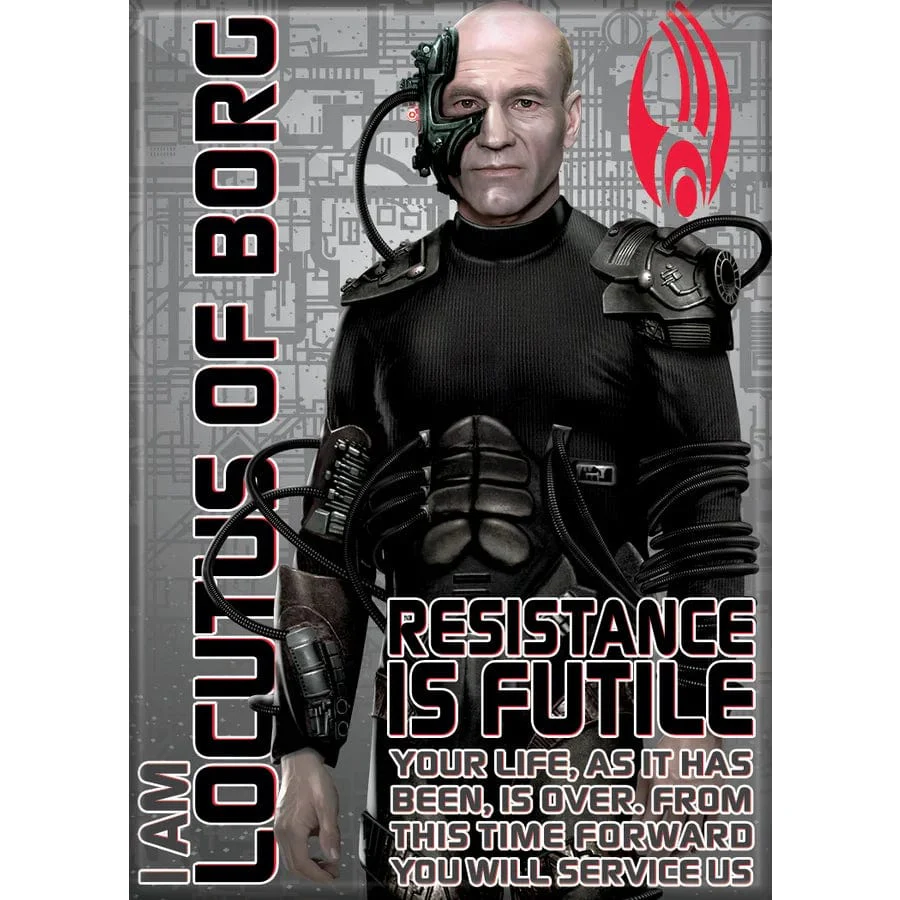 Magnet: Star Trek TNG Locutus of Borg