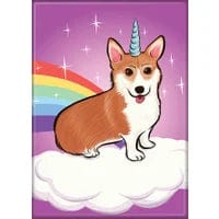 Magnet: WTIA Enchanted Corgi