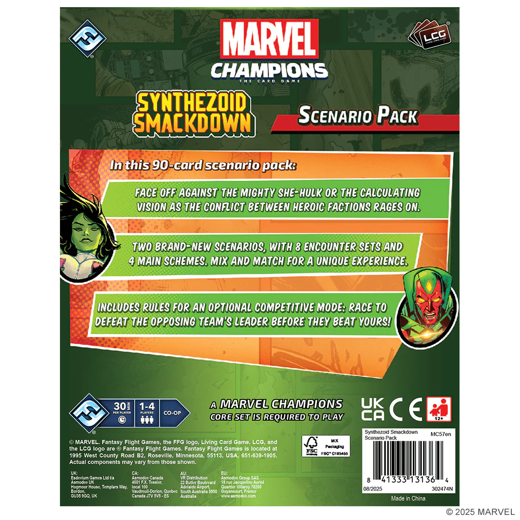Marvel Champions LCG: Synthezoid Smackdown Scenario Pack - Image 2