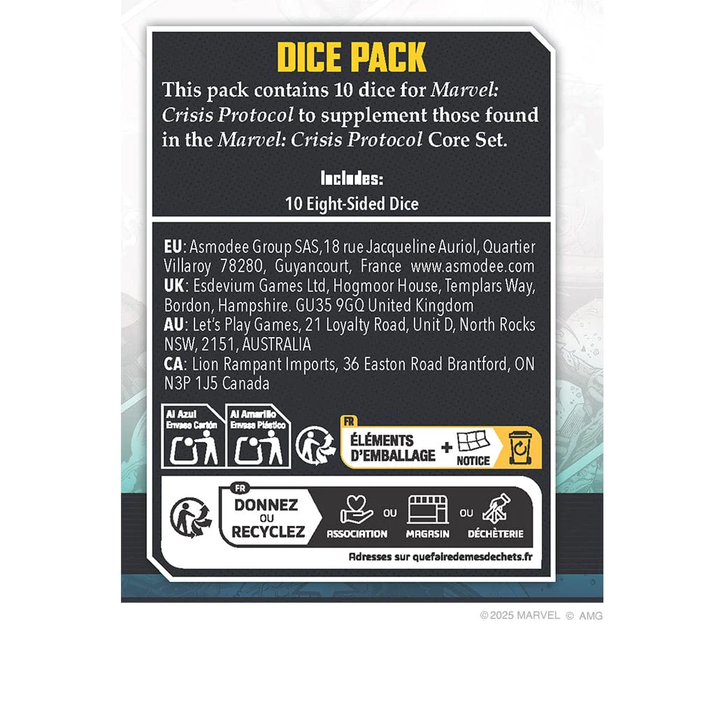 Marvel: Crisis Protocol - Dice Pack - Image 2