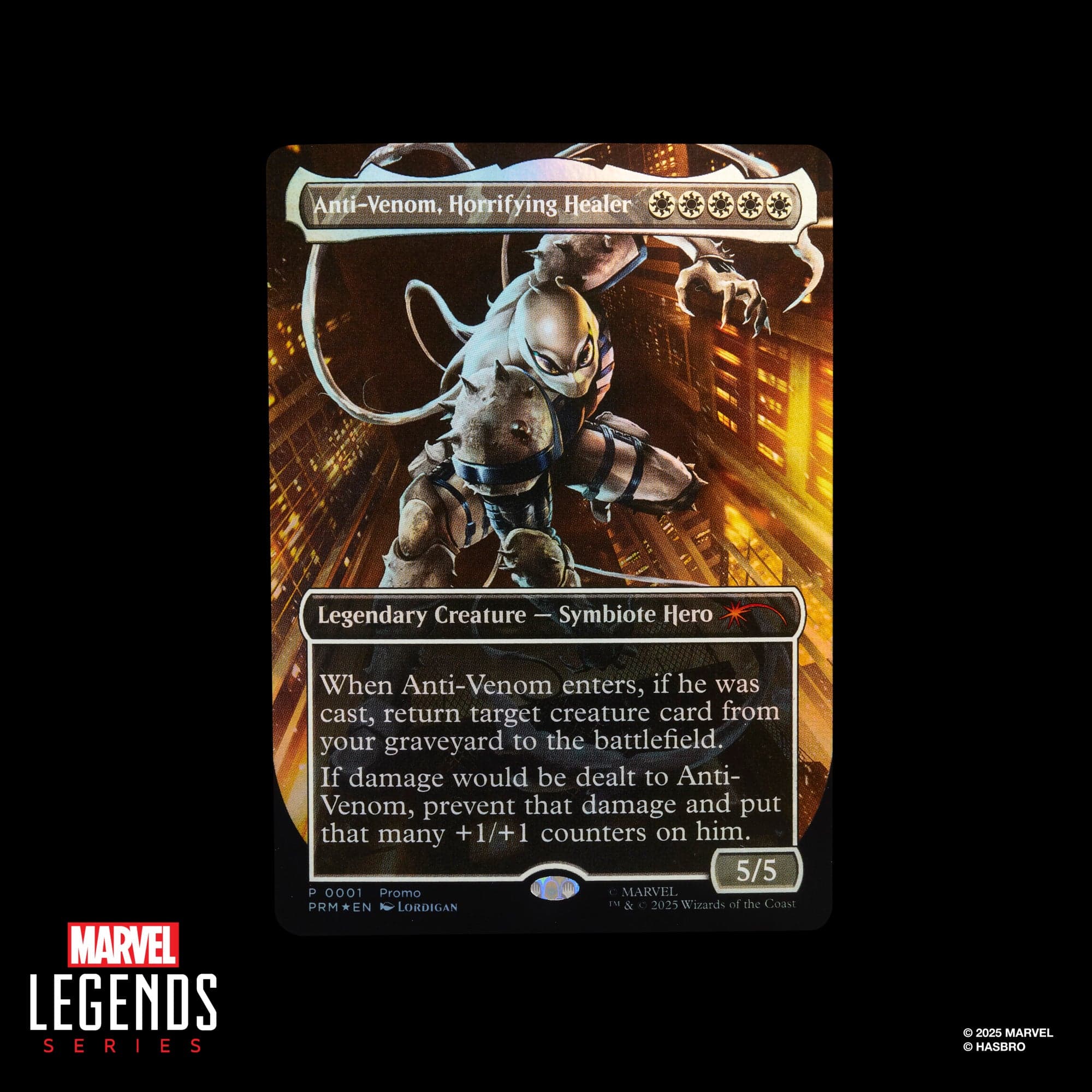 Marvel Legends Series x Magic: The Gathering: Agent Anti-Venom - Action Figure - Image 2