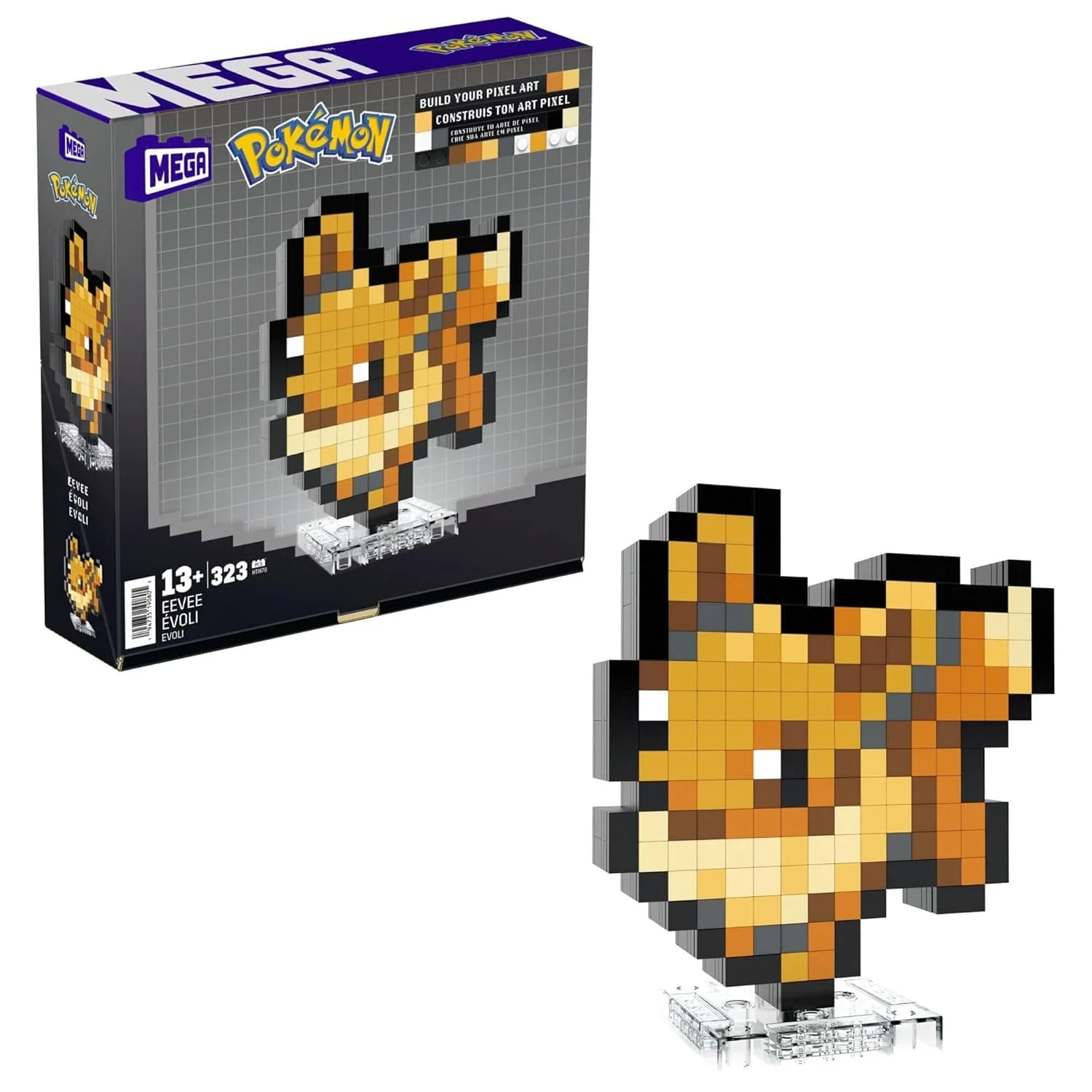 MEGA Pokemon Pixelated - Eevee