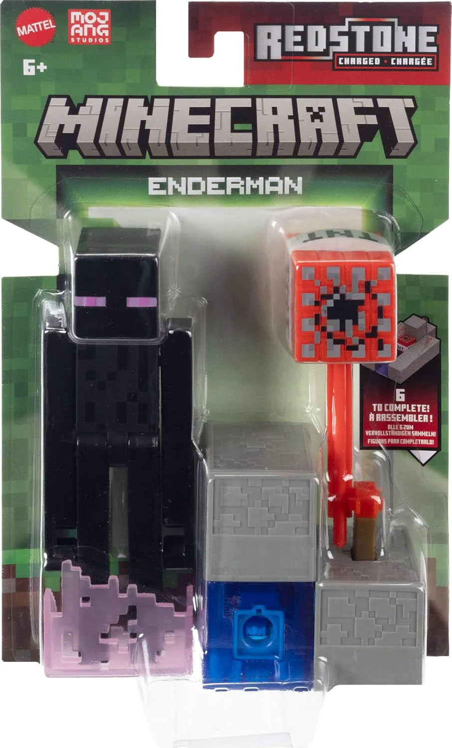 Minecraft: Redstone Charged Action Figure - Enderman