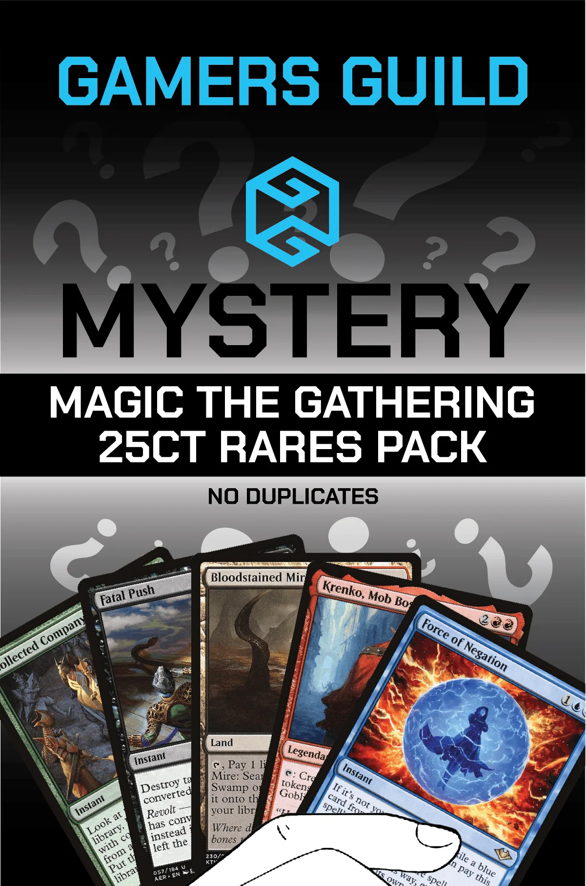 Mystery Magic the Gathering 25ct Rares Pack - No Duplicates