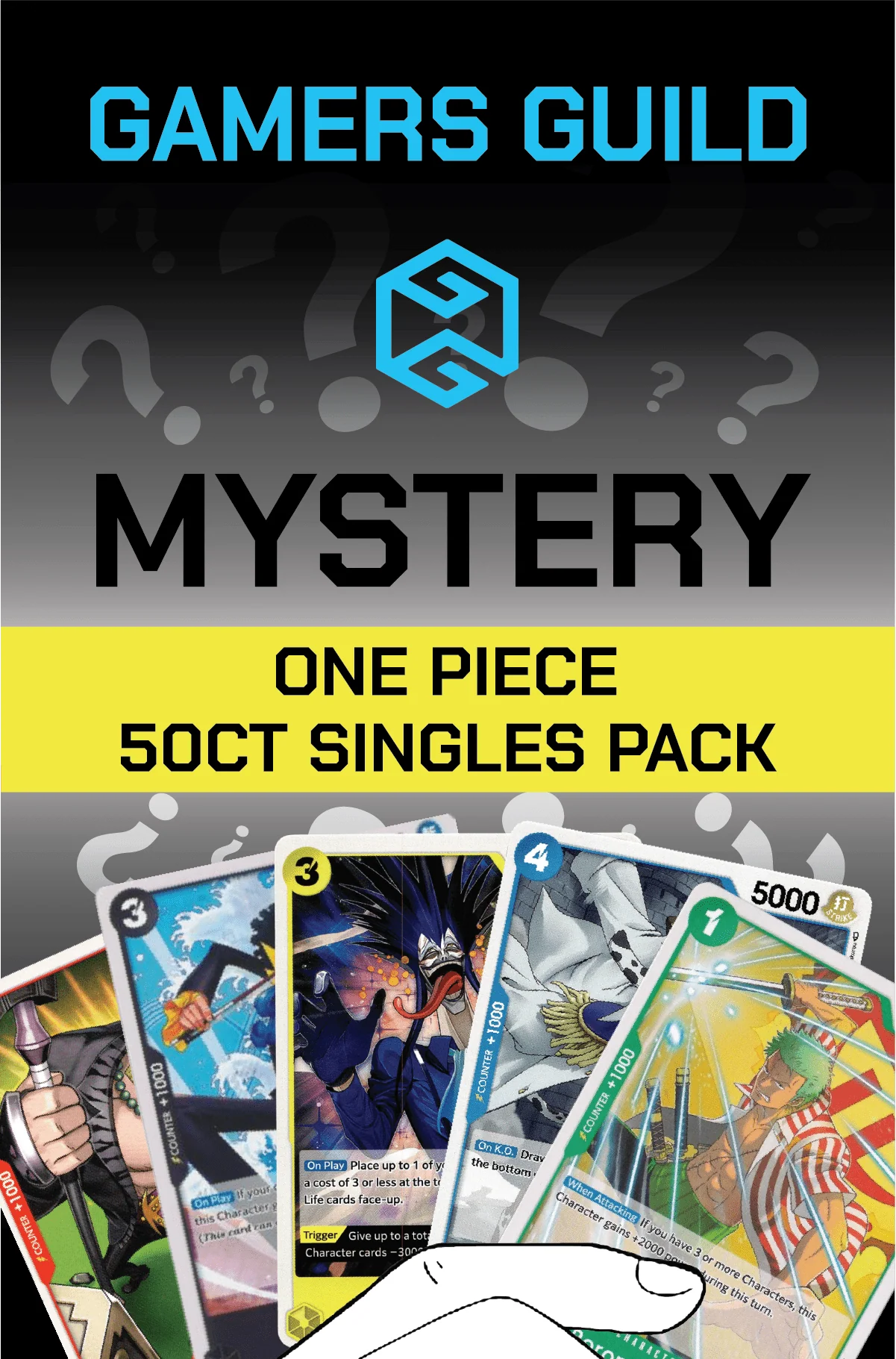 Mystery One Piece TCG 50ct Singles Pack