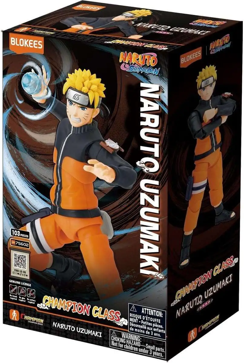 Blokees: Naruto Shippuden: Naruto Uzumaki Champion Class Model Kit [CC02]