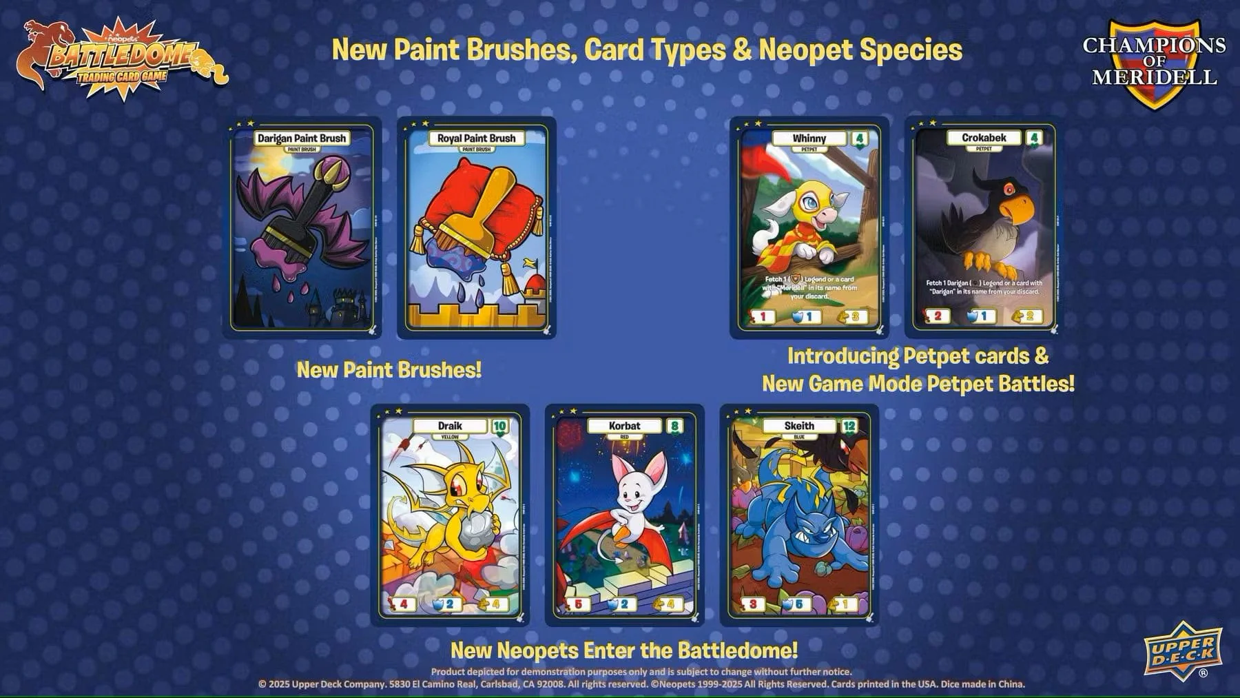 Neopets Battledome TCG: Champions of Meridell Booster Display - Image 3