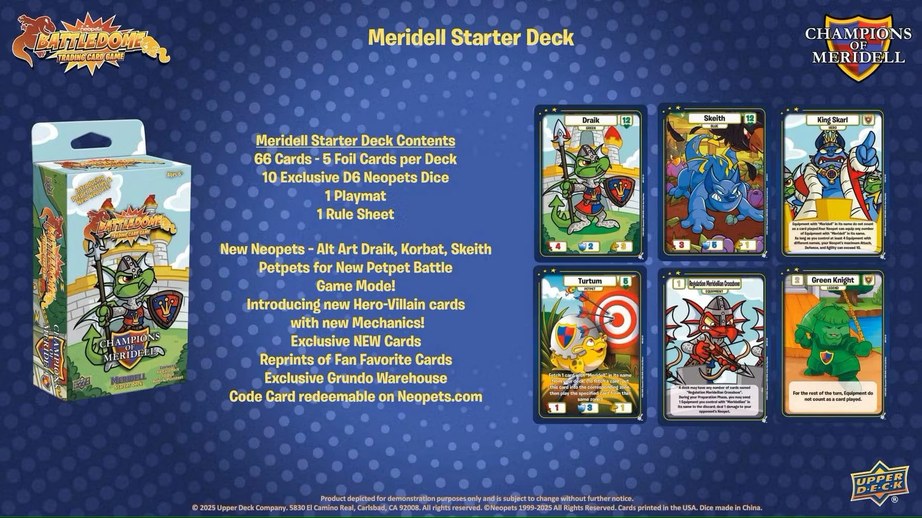 Neopets Battledome TCG: Champions of Meridell Booster Display - Image 4
