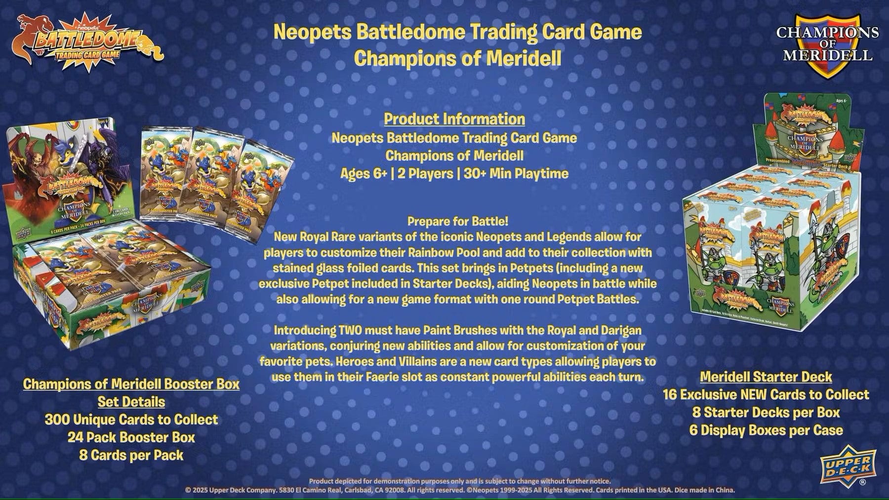 Neopets Battledome TCG: Champions of Meridell Booster Display - Image 6