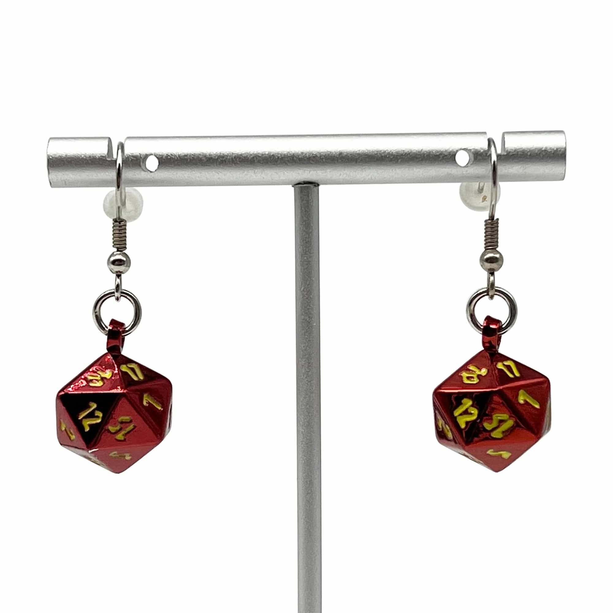 Norse Foundry Ioun Stone Earrings - Fireball