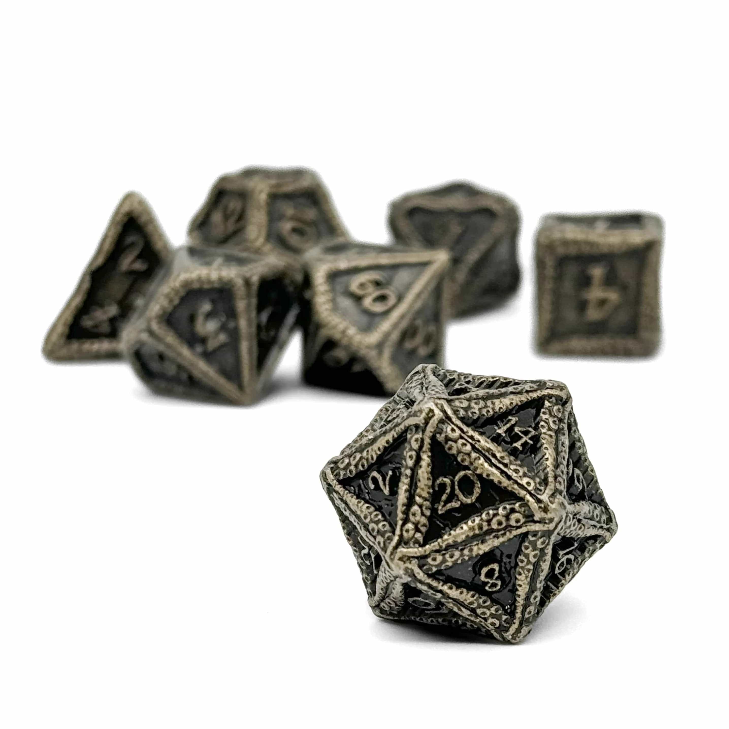 Norse Foundry: Pirate Alloy Dice - Pieces of 8 (7pc Set)