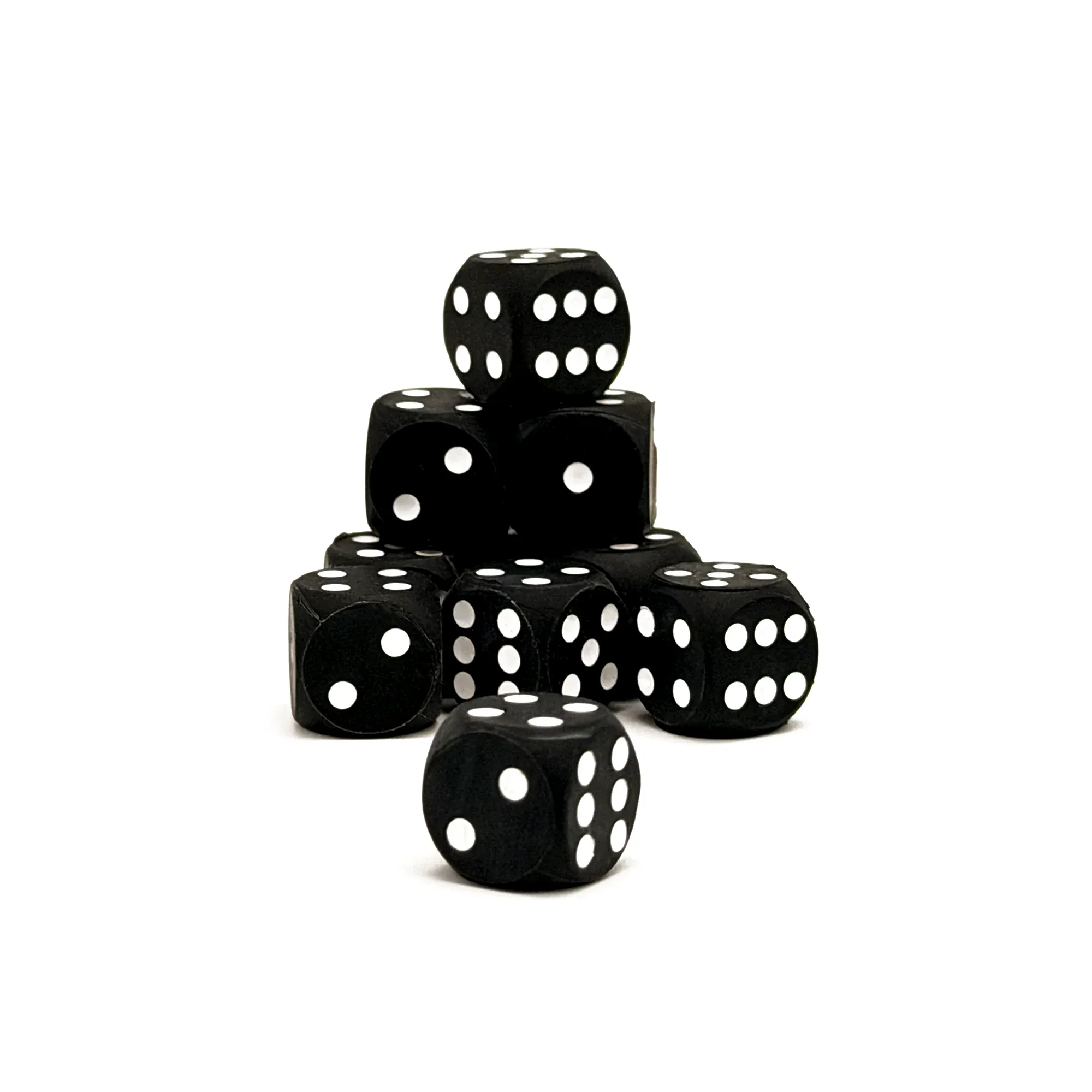 Norse Foundry: Silicone Warpips D6 - Obsidian Brigade 10ct