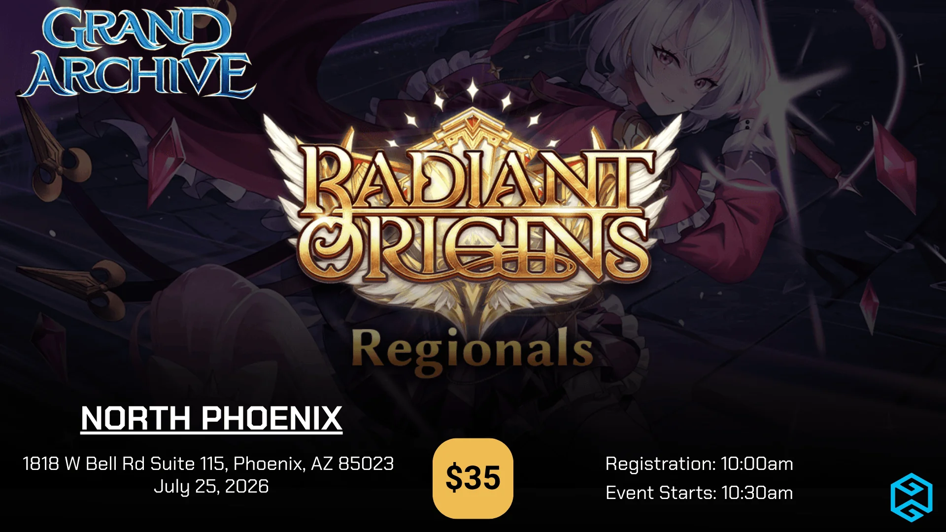 NPHX - 7/25 @ 10:30am - Grand Archive RDO Regionals