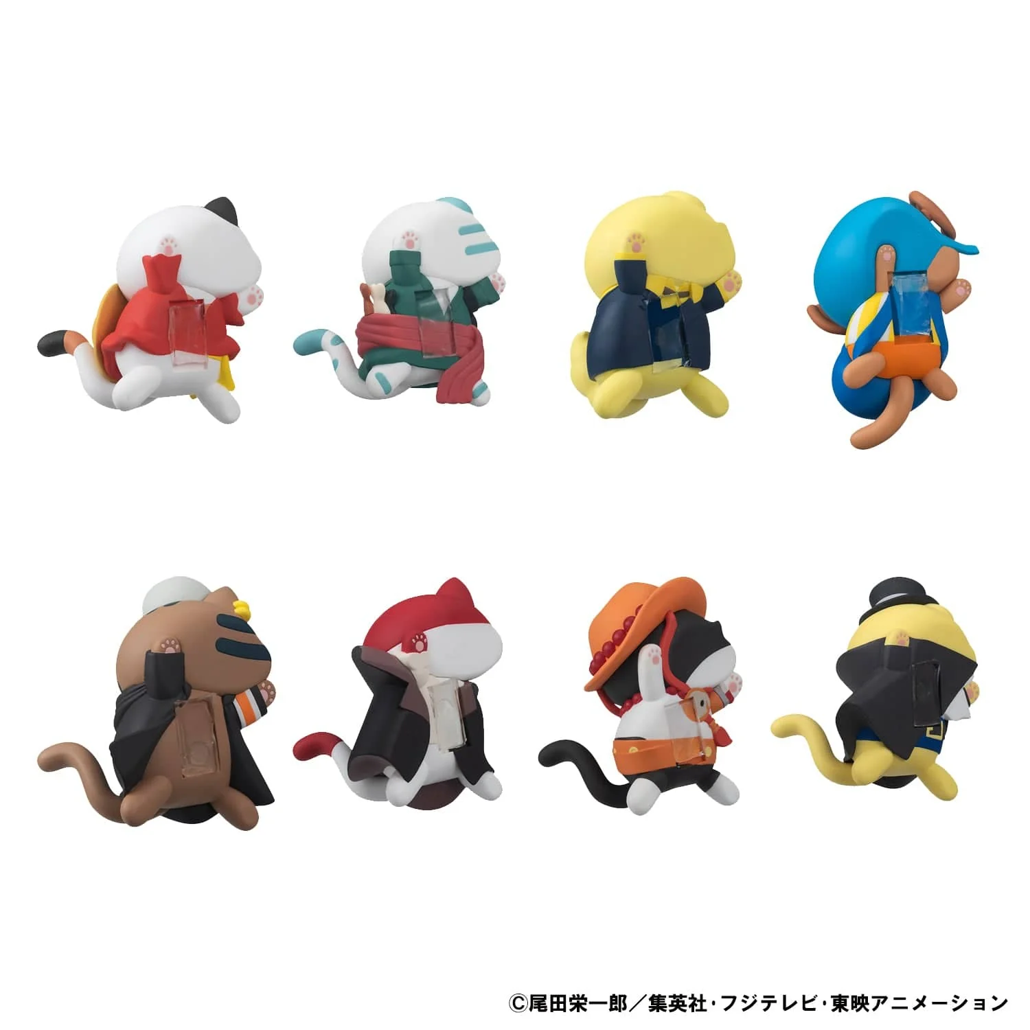 One Piece: Nyan Piece Sticky Kitties - Megahouse Mega Cat Project (Pre-Order) - Image 2