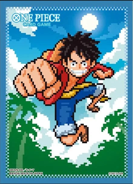 One Piece TCG: Card Sleeves - Pixel Luffy