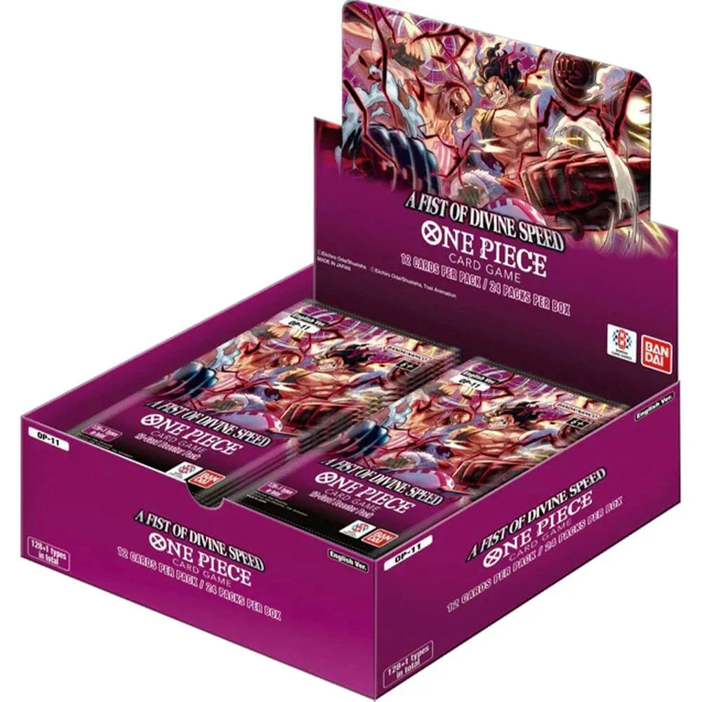 One Piece TCG: [OP-11] - Fist of Divine Speed Booster Display [English]