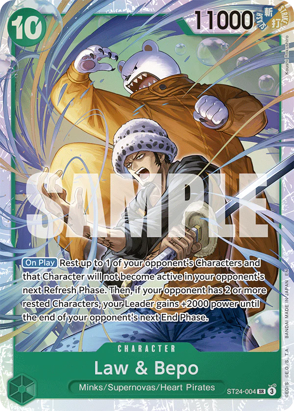 One Piece TCG: [ST-24] Green - Jewelry Bonney Starter Deck [English] - Image 3