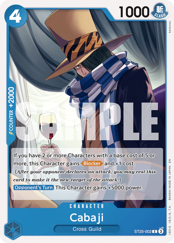 One Piece TCG: [ST-25] Blue - Buggy Starter Deck [English] - Image 4