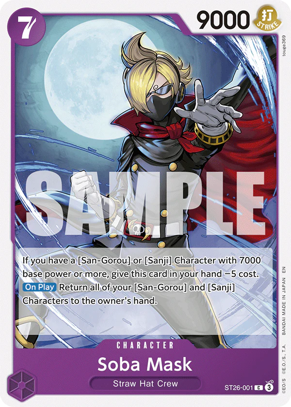 One Piece TCG: [ST-26] Purple - Black Monkey.D.Luffy Starter Deck [English] - Image 4