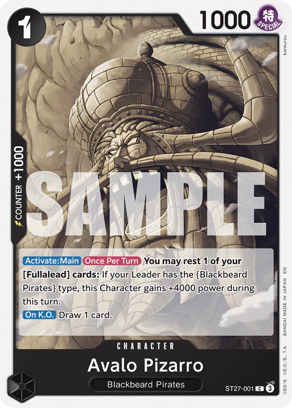 One Piece TCG: [ST-27] Black - Marshall.D.Teach Starter Deck [English] - Image 4