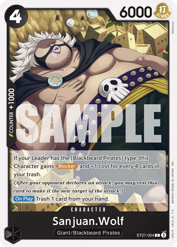 One Piece TCG: [ST-27] Black - Marshall.D.Teach Starter Deck [English] - Image 5