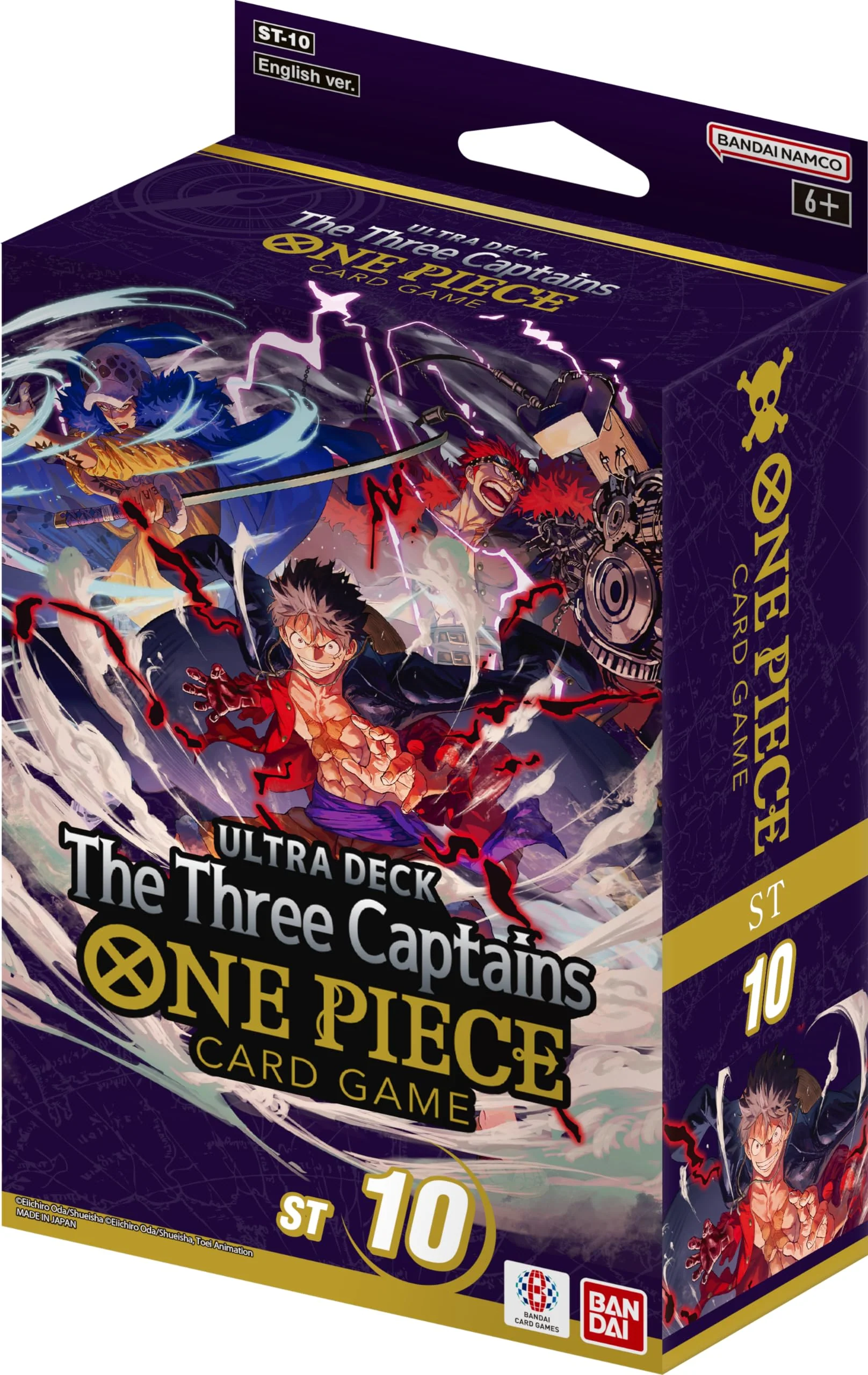 One Piece TCG: Ultra Deck: The Three Captains (ST-10)