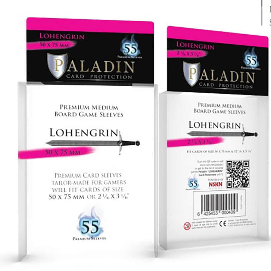 Paladin Board Game Sleeves: Lohengrin (50x75mm)