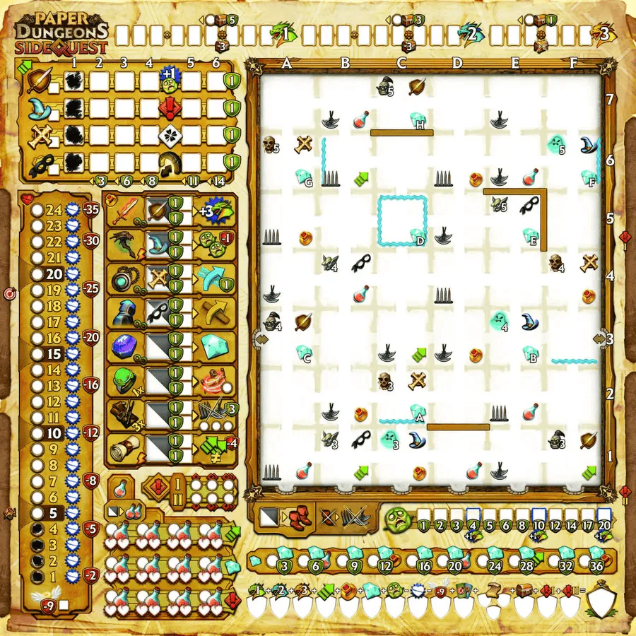 Paper Dungeons - Side Quest Expansion - Image 2