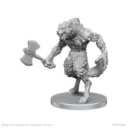 Pathfinder Battles Deep Cuts: Werewolf & Wereboar Miniature - Image 2