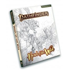 Pathfinder RPG: Howl of the Wild Sketch Cover Edition