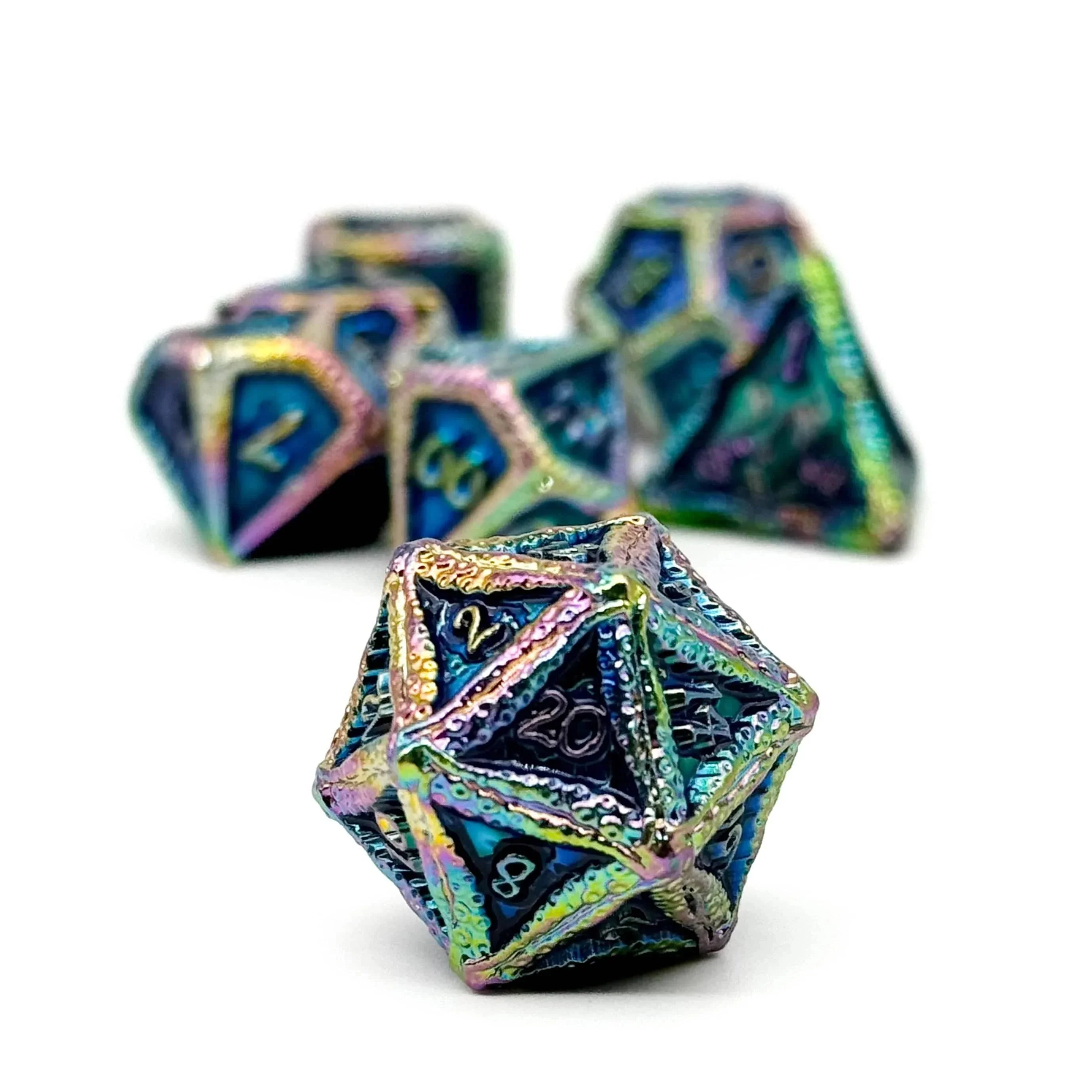 Norse Foundry: Pirate Alloy Dice - Rogue Wave (7pc Set)