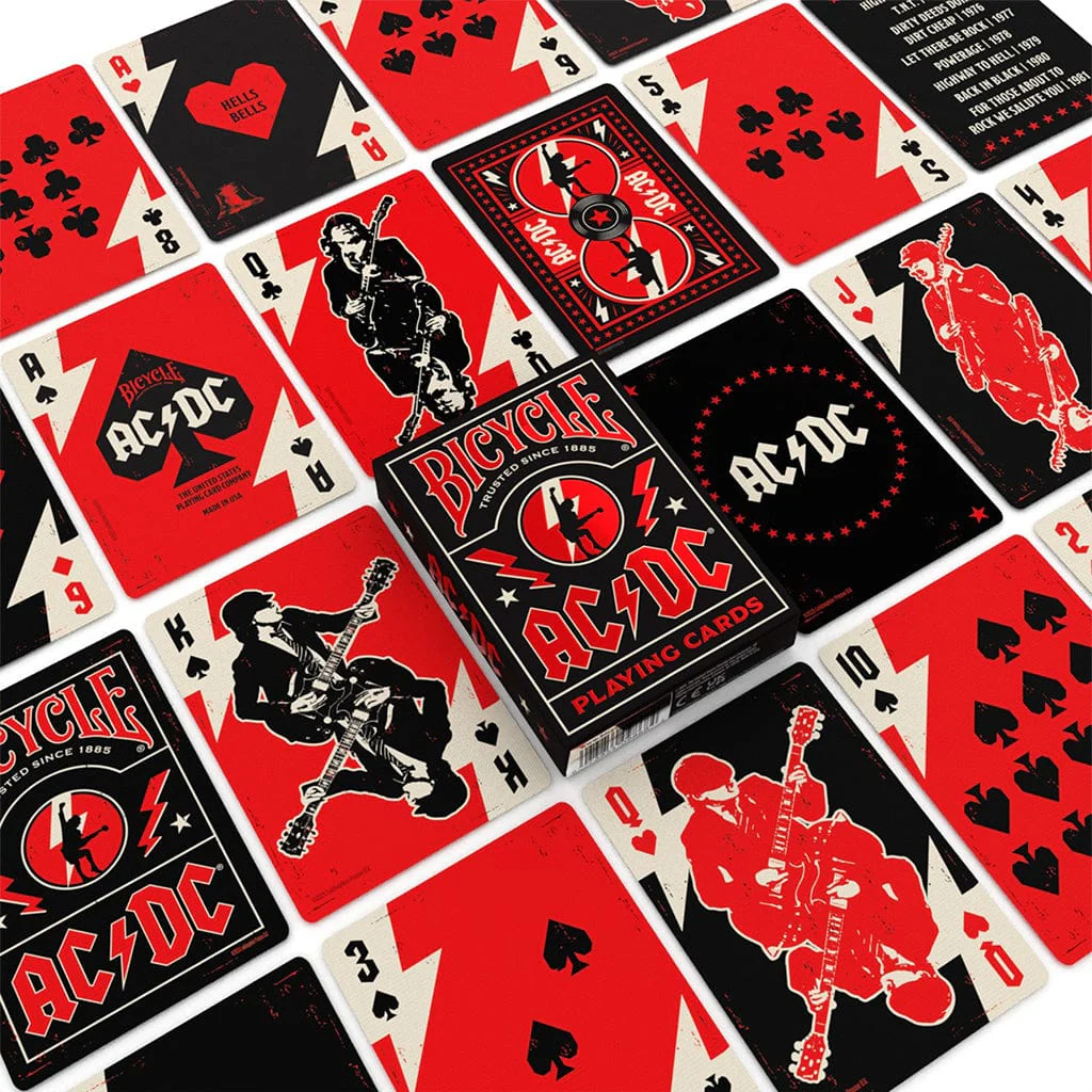 Bicycle Playing Cards: AC/DC - Image 3