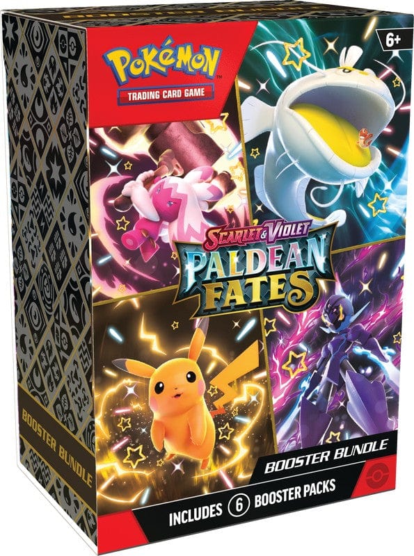 Pokemon Scarlet and Violet 4.5 Paldean Fates Booster Bundle