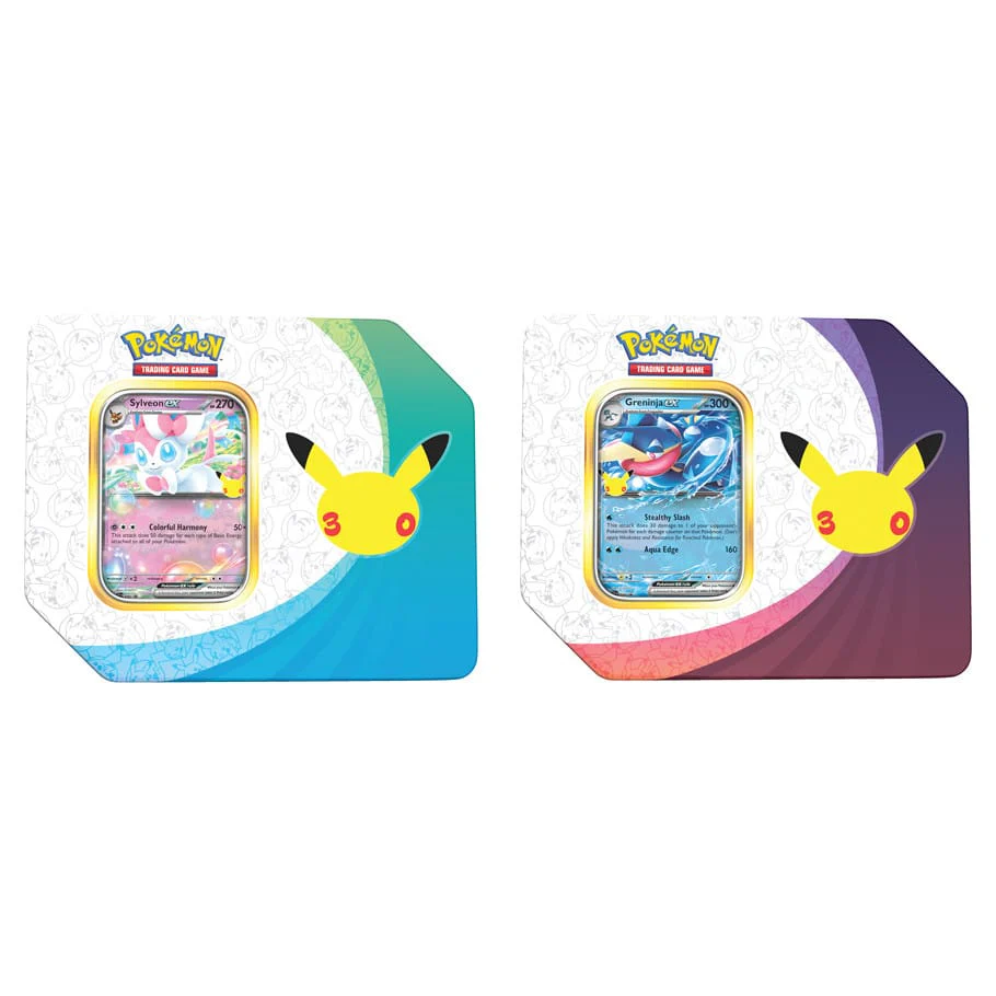 Pokémon TCG: 30th Celebration | ex Tin (Pre-Order)