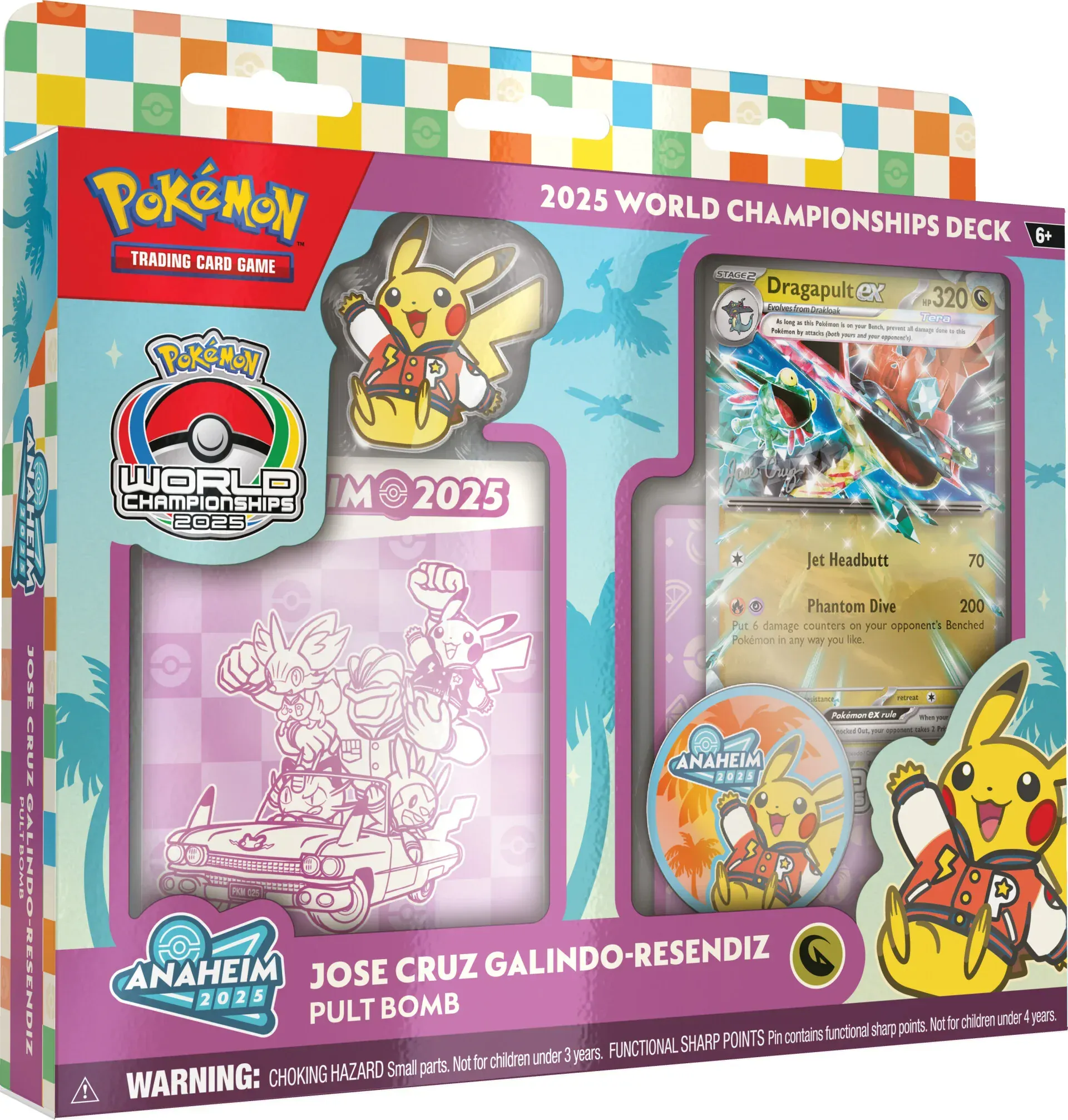 Pokemon TCG: Anaheim 2025 World Championship Deck: Jose Cruz Galindo-Resendiz - Dragapult ex