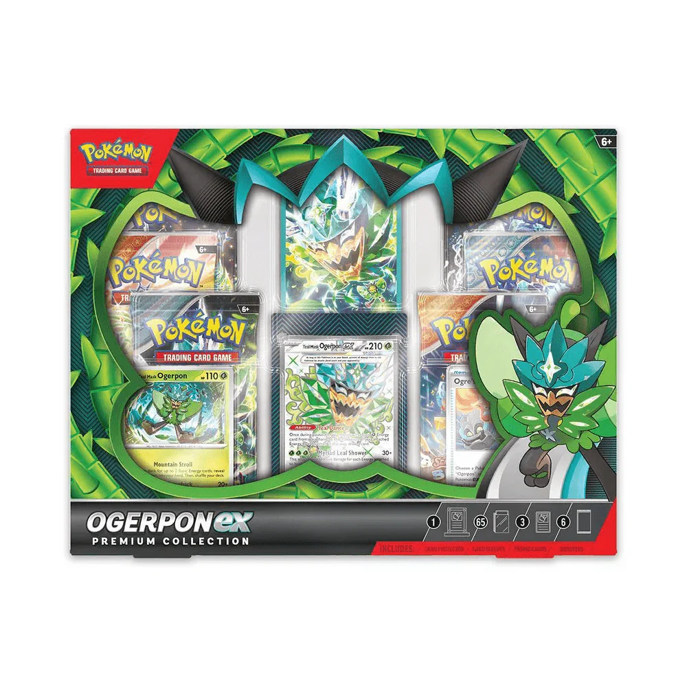 Pokemon TCG: Masks of Ogerpon EX Premium Collection - Image 2