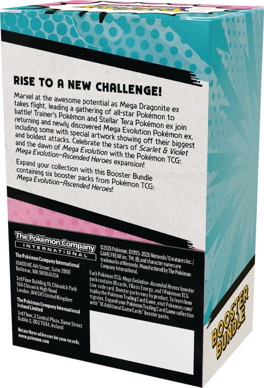 Pokemon TCG: Mega Evolutions 2.5 - Ascended Heroes Booster Bundle - Image 2