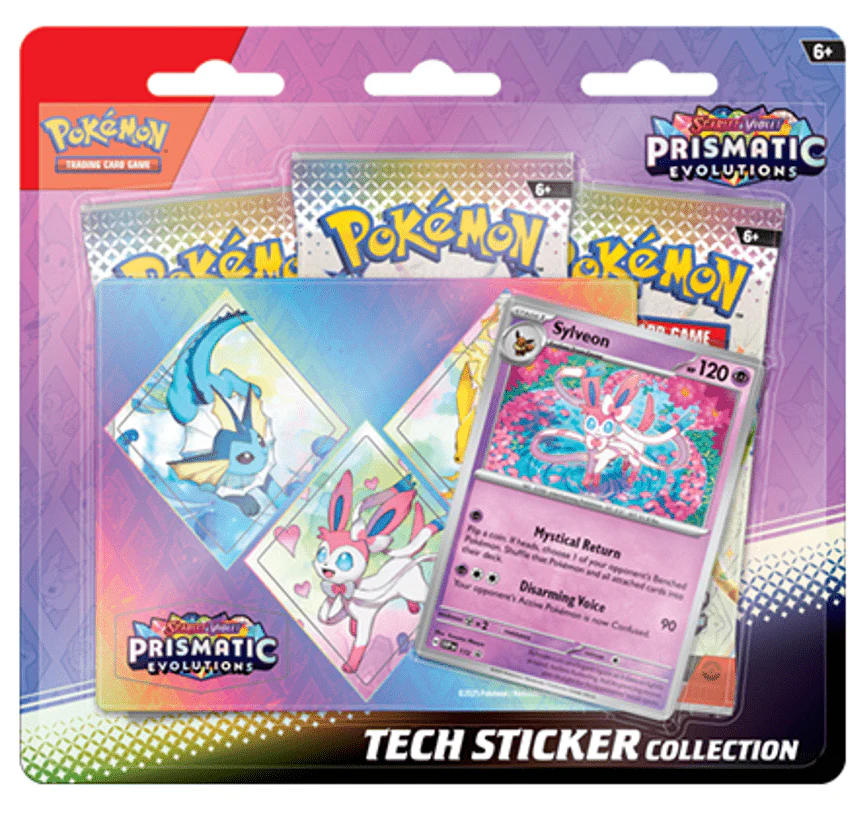 Pokemon TCG: Scarlet and Violet - Prismatic Evolutions Sticker Collection [Sylveon]