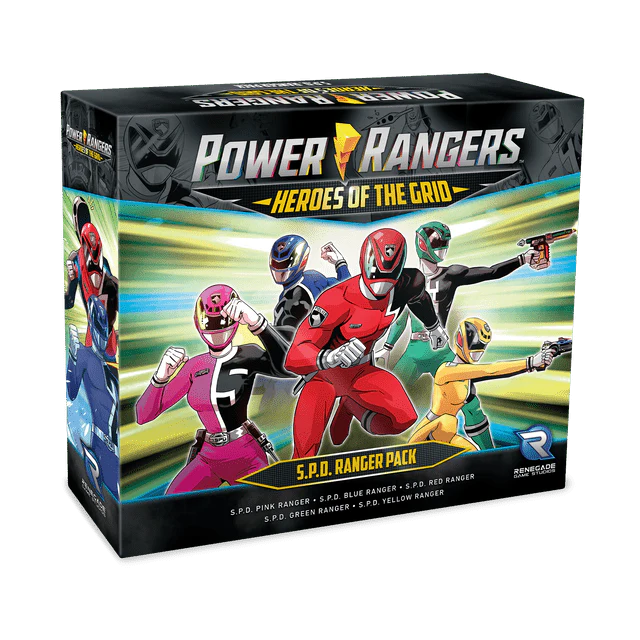 Power Rangers: Heroes of the Grid S.P.D. Ranger Pack